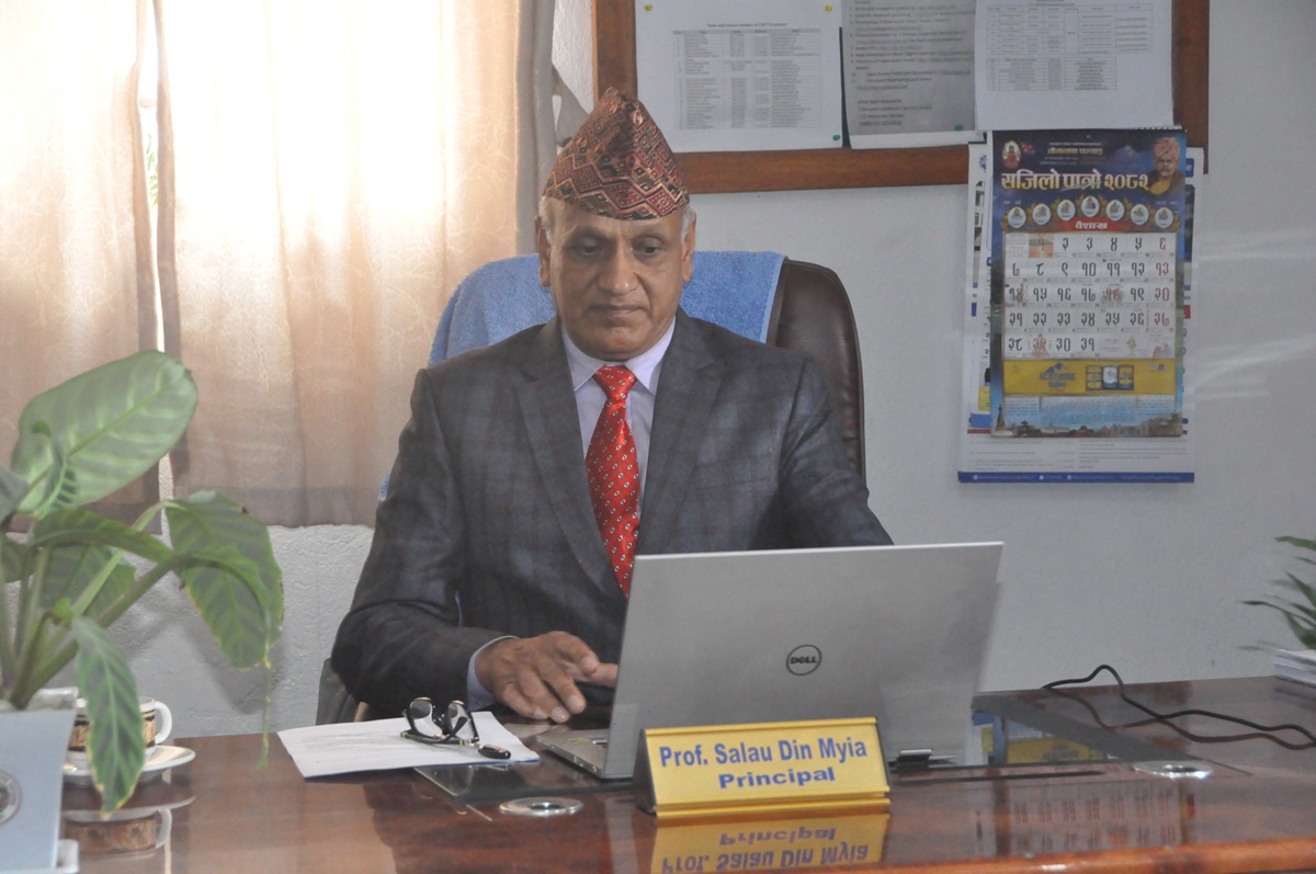 प्रिन्सिपल प्रा.सलाउ दिन मिया
